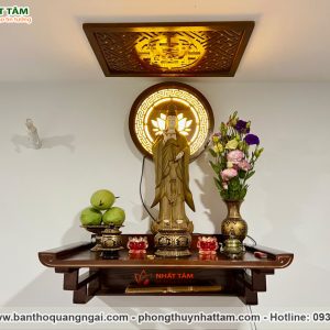 bàn thờ Phật treo tường
